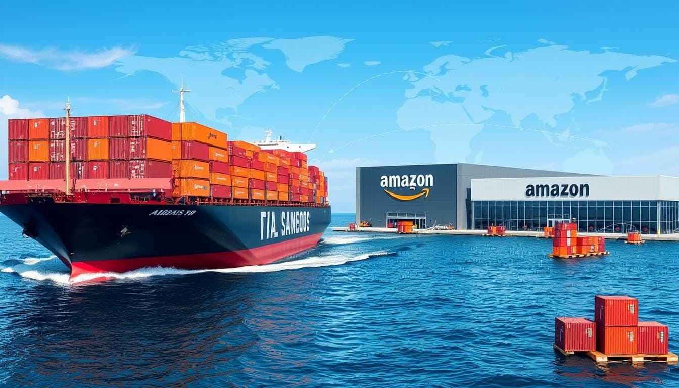 Alibaba to Amazon FBA shipping process