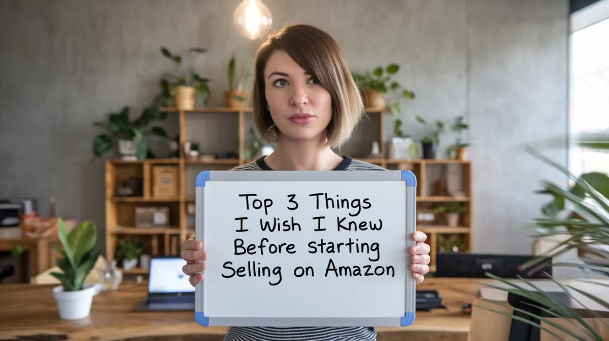 Selling on Amazon: Top 3 Things I Wish I Knew Before Starting